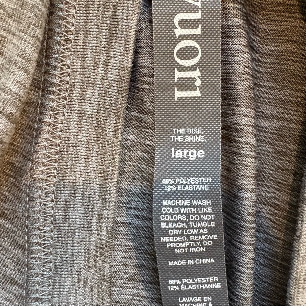 VUORI Lux At Ease Heathered Gray  Sleeveless Jumpsuit  Sz Lg - Picture 10 of 11